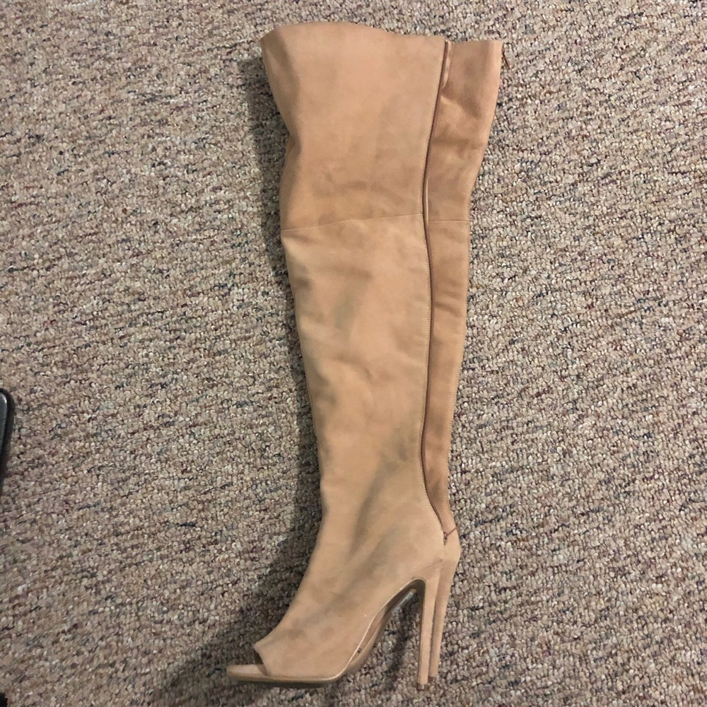 Fall Thigh High Suede boots- Tony Bianco